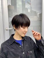 ハルキ ミナト ジャパン オオサカ(HARUKI MINATO japan OSAKA)&nbsp;40代50代小顔似合わせカットくびレイヤーエモージュ大人可愛い