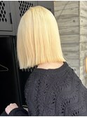ブロンドカラーブリーチカラー抜きっぱなしブロンドケアブリーチ