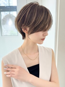 ロンドエニカ 大宮(Lond enika) 切りっぱなしボブエアリーロング美髪ピンクブラウン[大宮]