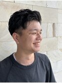 パーマ風くせ毛カット