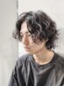 [メンズ限定]　カット＋パーマ＋トリートメント+マーブ