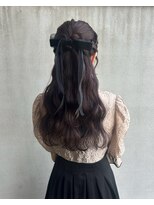 エントラスト(en+trust)&nbsp;ハーフアップarrange