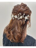 【北見】#ヘアアレンジ#ヘアセット#ハーフアップ