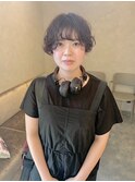 ショートカット丸みショートハンサムショート20代30代新潟万代