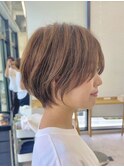 前髪カタログ/イメチェンスタイル／ウェーブパーマ/こなれミディ
