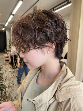 サンド 表参道(sand) ショートボブパーマ20代30代40代ショートパーマショート