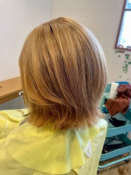 小さな美容室 ハナ(hana) 毛量多めでも大丈夫♪くびれボブ!
