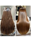 超高濃度水素プレミアムエイジングケアストレート＃縮毛矯正