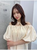 上品可愛い◇韓国くびれヘアショコラベージュ