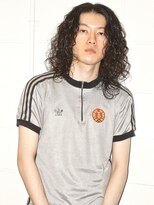 メンズロングスパイラルパーマプードルパーマ波巻きパーマウルフ