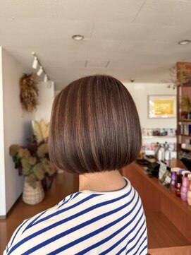 スタジオフィット(STUDIO FITTO) ハイライト×ベージュ