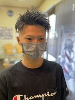 バーバーサトウ(BARBER SATO) アップバング