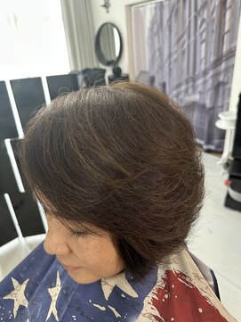 フント ウント ダーメ(Hund und Dame) ミディアムレイヤーのベースを造りました★伸びる過程も美しい!