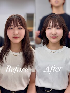 プラチナ(PLATINA) くびれボブ韓国ボブ