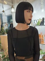 ワール(whirl.)&nbsp;モードボブタッセルボブ切りっぱなしボブ20代30代40代