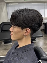 ニコ トウキョウ ロジック(nico TOKYO Logic)&nbsp;メンズセンターパートニュアンスパーマ