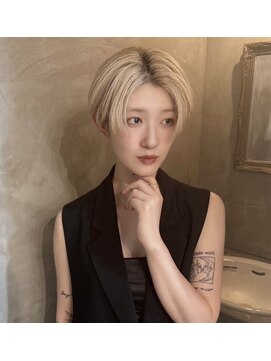 アンククラシックヘアー(ank classic hair) 【ハイトーンショート】