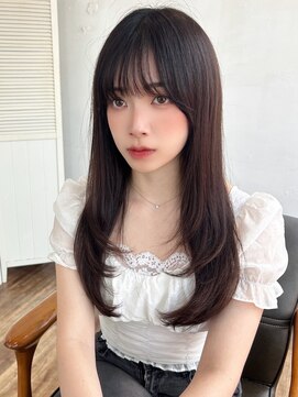 アリスバイアフロート 自由が丘(ALICe by AFLOAT) 〇レイヤーカット ワンカール 韓国ヘア