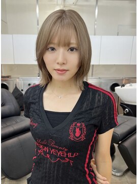 ラナンバイシダ(ranan by sida) [木下]10代、20代/デザインカラー/秋カラー/ミルクティー