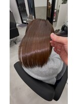 エン 久安(en.)&nbsp;チョコレートブラウン×ヘイリーボブ｜上品艶髪30代40代大人女性