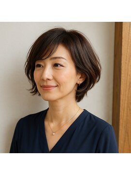 スープレックス ヘアーデザイン(SOUPREX HAIR DESIGN) ミセス柔らかレイヤーボブ　20代 30代 40代 50代 60代　髪質改善
