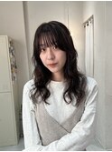 ロングパーマ
