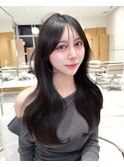韓国ヘア/韓国スタイル/縮毛矯正/髪質改善/レイヤーカット