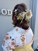 グッドライフヘアー(GOOD LIFE hair)&nbsp;『卒業式×編み込みハーフアップ』