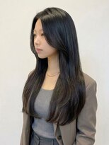 シュガー 仙台宮城野区(&Sugar)&nbsp;髪質改善トリートメント×縮毛矯正◎うる艶ストレートロングヘア
