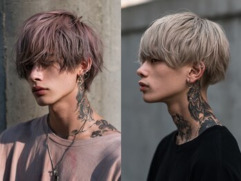 心斎橋 カイ(X)の写真/個性を活かす洗練されたスタイル！ドレッドもアフロも◎理想のヘアが叶うサロン☆[men's］