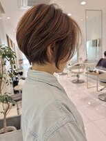 ルプル バイ フェイス 磯子(L'pul by face)&nbsp;ゆとりショート×ヘルシーブラウン　style by田爪