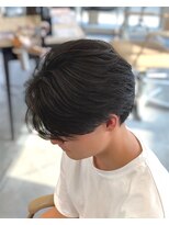 バース バイ ハピネス(BIRTH by happiness) フェザーパーマニュアンスパーマ曲がる縮毛矯正センターパート