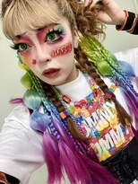 アップスニニー(up's niny)&nbsp;『ハロウィンメイク』ハデでカラフルで華やかメイク♪