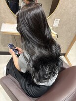 【全席完全個室サロン】ef lien西大寺 × 髪質改善ミルボンAujua認定サロン&nbsp;ダークグレイアッシュ