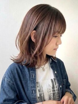 セルカ 高田馬場(CERCA) ミディアムレイヤー×ブラウン【高田馬場/新宿】