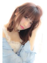 リンダバイネオリーブ 白楽店(Linda by neolive)&nbsp;大人可愛い耳かけミディアム  ♪Linda by neolive