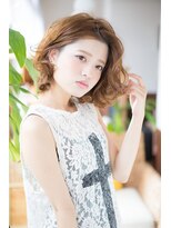 ナチュラルエフ(natural f)&nbsp;【natural-f 豊中】センターパート 耳かけ 無造作 ふわミディ☆