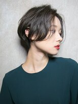 リリアン 表参道(relian) アッシュ×ハンサムショート