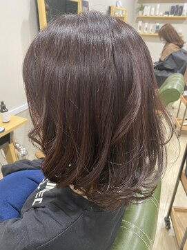 ヘアサロン ナノ(hair salon nano) ブロッサム　ピンク