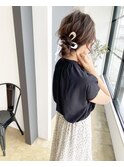 ヘアスティックアレンジ