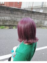 エンカウントバイマハロ 千葉(encount by mahalo)&nbsp;艶ボルドーテラコッタ[ブリーチ/ハイライト/千葉/千葉中央]