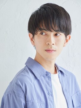 リトル 渋谷(little) 黒髪ナチュラルショートマッシュ