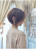 丸みショートボブ