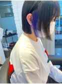 イヤリングカラー☆ブルー!