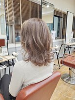 グランシュ 青葉台店(GranCieux)&nbsp;ラテカラー×フェミニンミディアムレイヤー☆