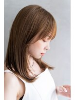 テイラー(Taylor)&nbsp;【Taylor 大宮】ショコラブラウン×内巻きミディ