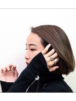 リアン(Lien)&nbsp;ボブ【天王町徒歩4分/CUT HOUSE Lien/フェード/ショートカット】