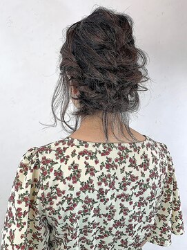 アレンヘアー 京橋店(ALLEN hair) 結婚式アレンジゆるふわ