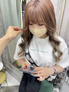 ガルボヘアー 名古屋栄店(garbo hair) #ガルボ#プルエクステ#ベージュ#グラデーション#10代#名古屋