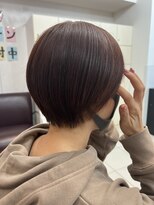 ヘアアンドデイスパ アグー(hair&dayspa AGU) 大人ナチュラルレイヤーショートボブ